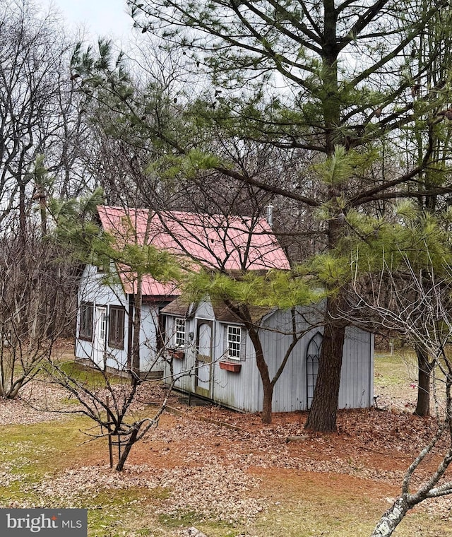 view of side of home