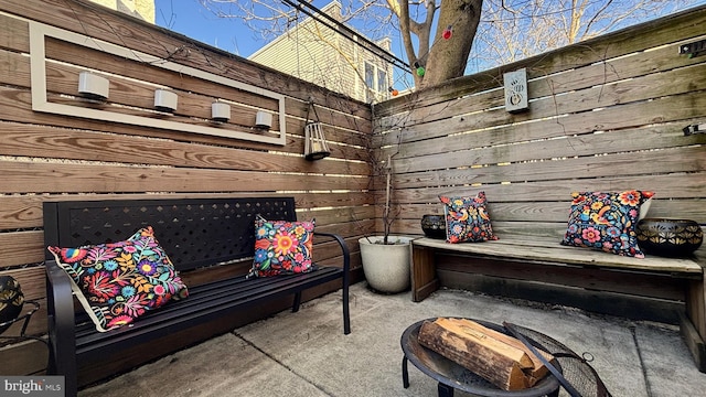 view of patio