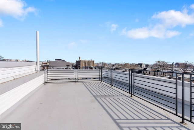 view of patio / terrace featuring a balcony