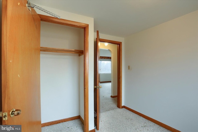 view of closet