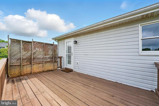 6254 Goulding Ct, Bealeton, VA 22712 - view of wooden terrace