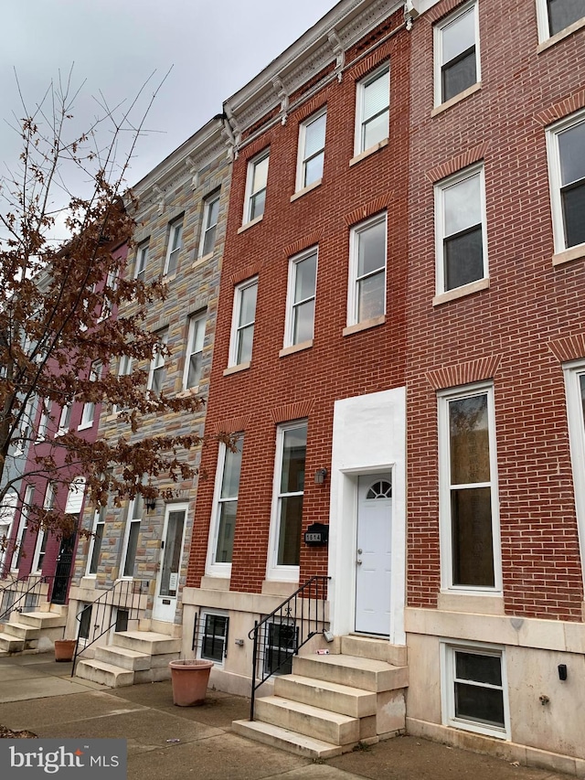 view of property with entry steps