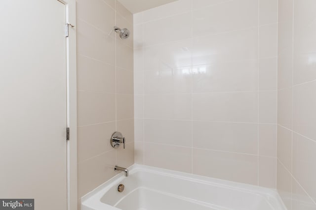 full bathroom with shower / bathtub combination