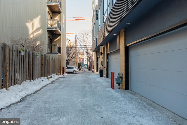 view of street