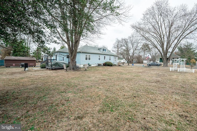 view of yard