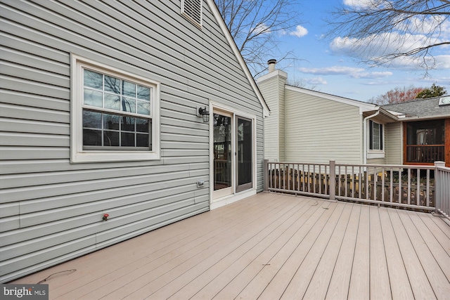 view of deck