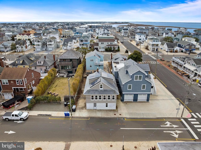 bird's eye view featuring a residential view