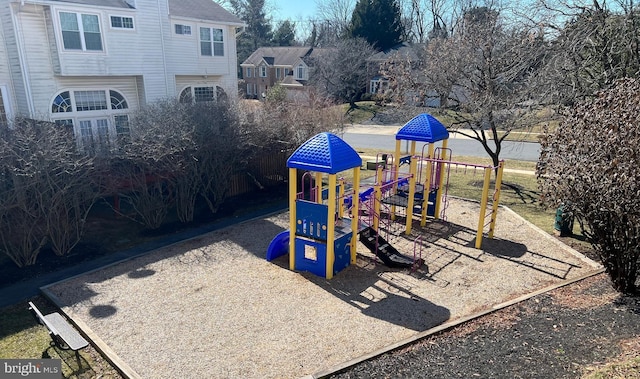 view of community playground