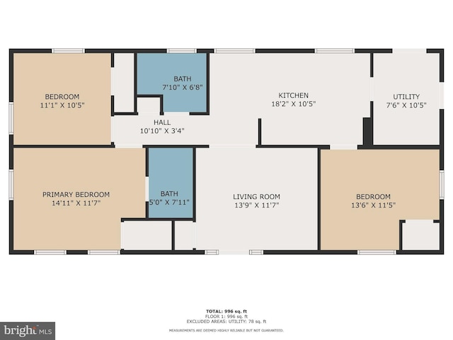 3523 Level Rd, Churchville, MD 21028 - floor plan