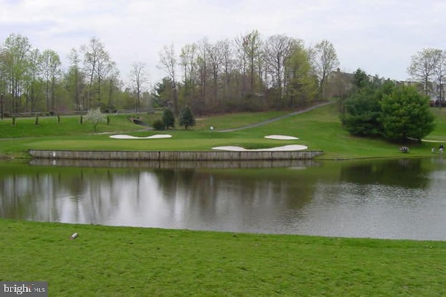 view of water feature