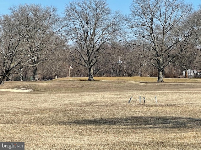 view of community featuring a lawn