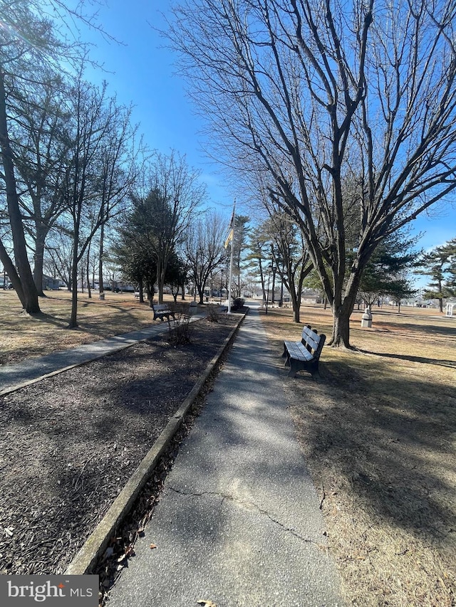 view of road