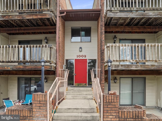 view of property with entry steps