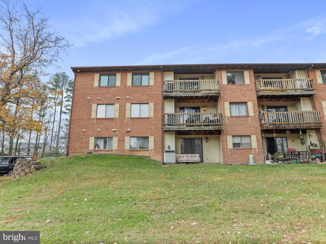 view of property with central AC