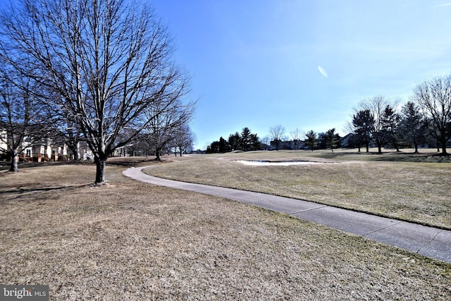 view of road featuring sidewalks