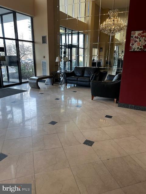 lobby with visible vents