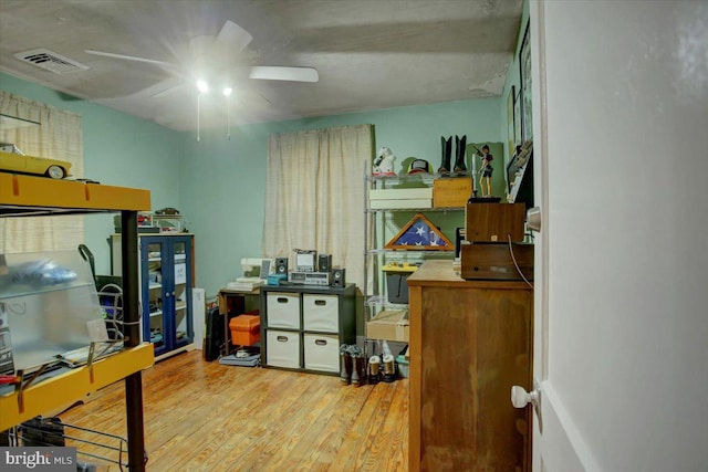 17035 Virginia Ave, Williamsport, MD 21795 - storage room featuring a ceiling fan and visible vents