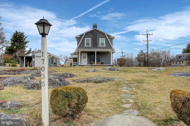 17035 Virginia Ave, Williamsport, MD 21795 - exterior space with a front yard