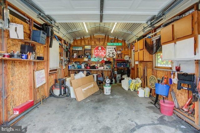 17035 Virginia Ave, Williamsport, MD 21795 - garage featuring a workshop area