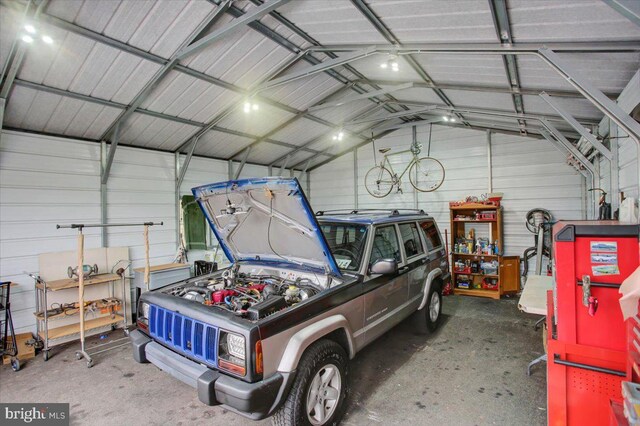 17035 Virginia Ave, Williamsport, MD 21795 - garage featuring metal wall