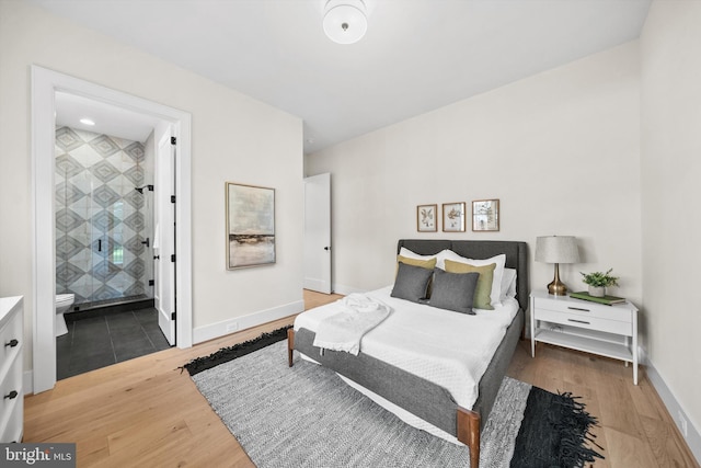 6807 29th St N, Arlington, VA 22213 - bedroom featuring wood finished floors and ensuite bathroom