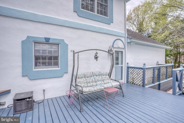 view of deck