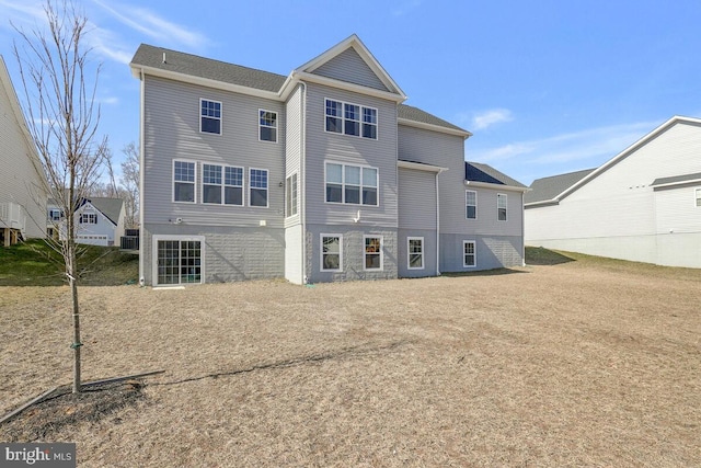 view of rear view of house