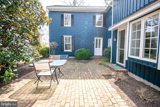 view of patio / terrace with outdoor dining area