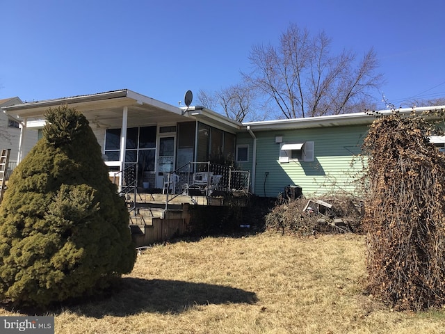 view of rear view of house