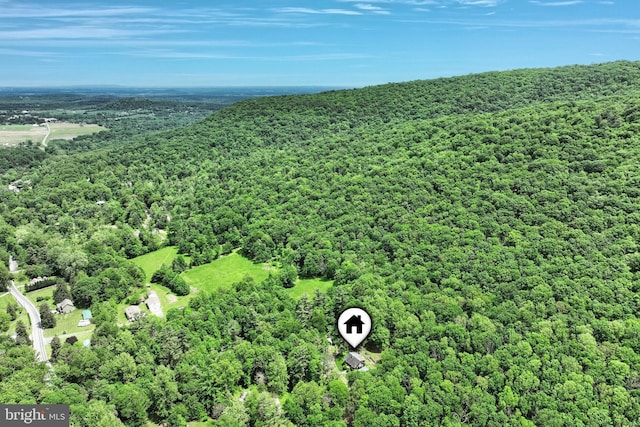 60 Fernwood Ln, Fairfield, PA 17320 - aerial overview of property's location with a forest