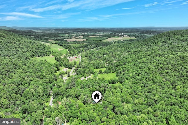 60 Fernwood Ln, Fairfield, PA 17320 - bird's eye view of a heavily wooded area