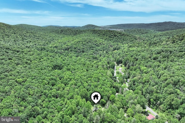 60 Fernwood Ln, Fairfield, PA 17320 - aerial view of a heavily wooded area and mountains