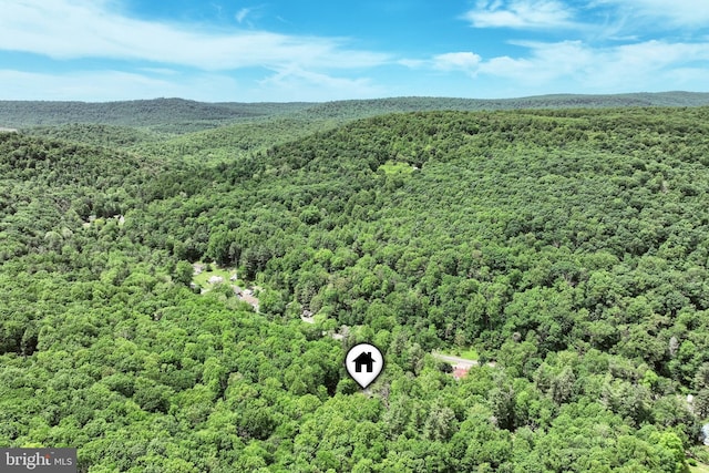 60 Fernwood Ln, Fairfield, PA 17320 - bird's eye view of a heavily wooded area