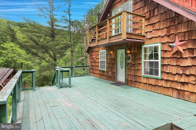 60 Fernwood Ln, Fairfield, PA 17320 - view of wooden terrace