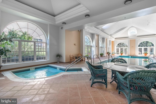 305 Village Heights Dr Unit 325, State College, PA 16801 - pool featuring an indoor hot tub