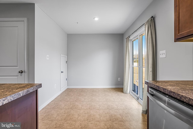 dining room with baseboards