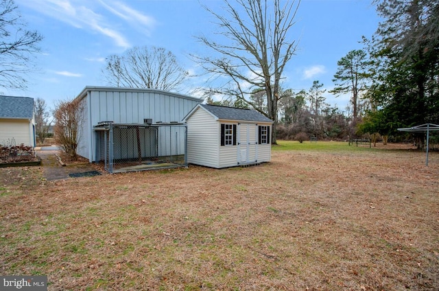 view of outbuilding with an outdoor structure