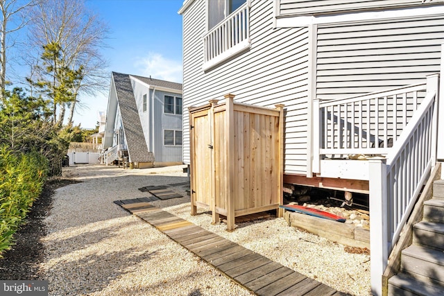 14 Buckingham Ave, Harvey Cedars, NJ 08008 - view of deck