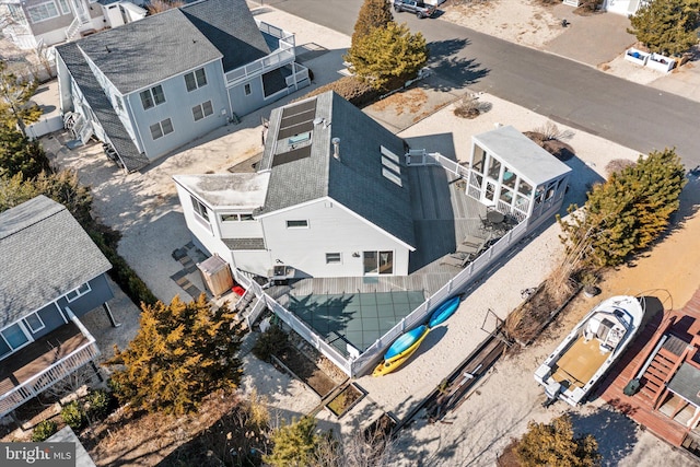 14 Buckingham Ave, Harvey Cedars, NJ 08008 - bird's eye view