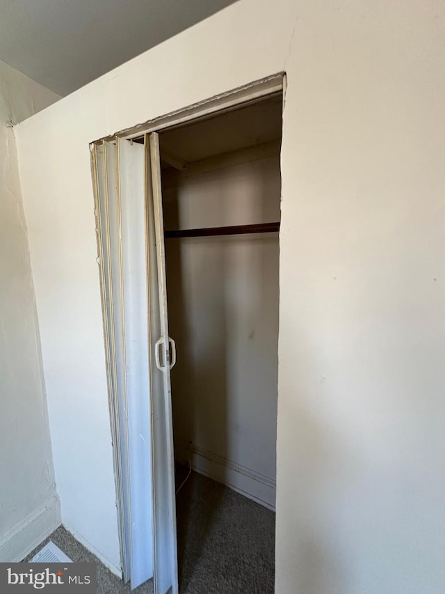 view of closet