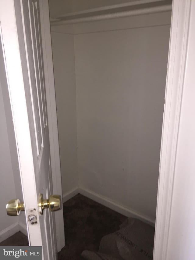 view of closet