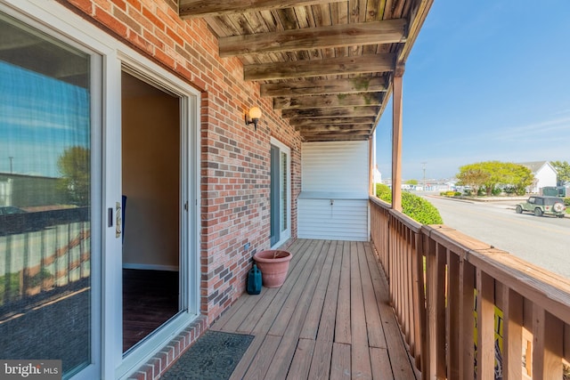 14501 Tunnel Ave Unit 10602, Ocean City, MD 21842 - view of wooden deck