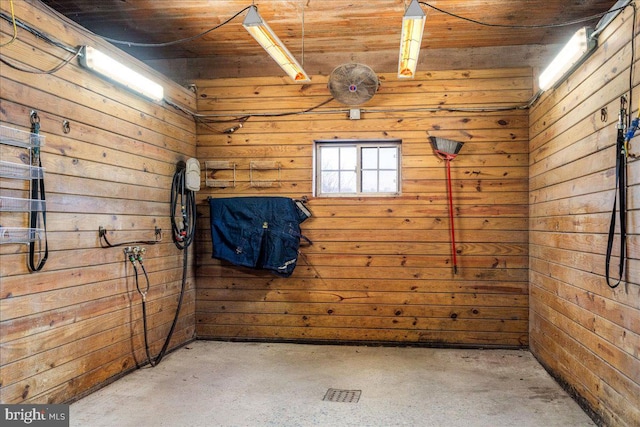 view of horse barn