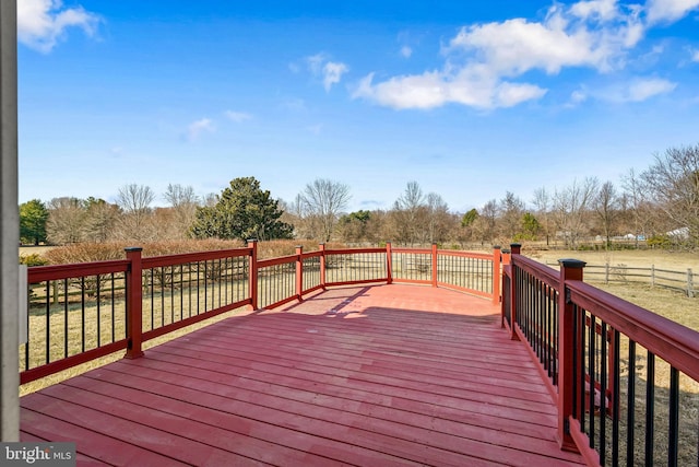 view of deck