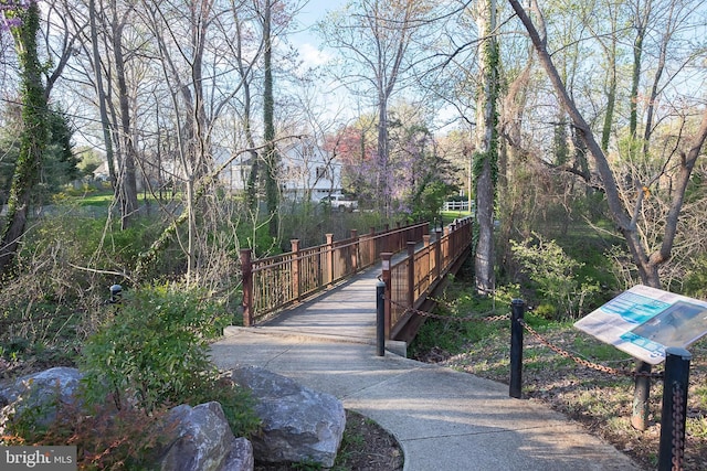 view of property's community
