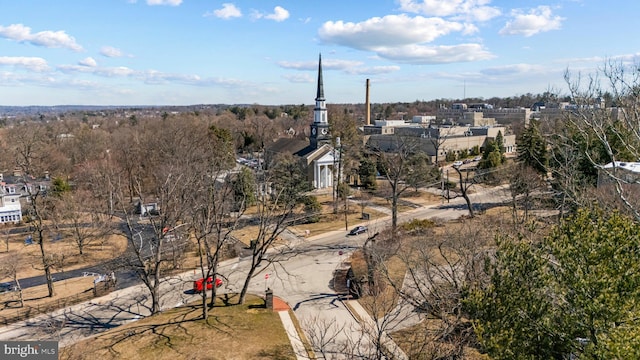 drone / aerial view