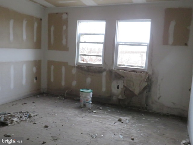 view of unfurnished room