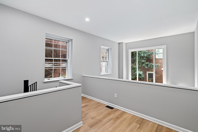 922 Clinton St, Philadelphia, PA 19107 - empty room with wood finished floors, baseboards, and recessed lighting