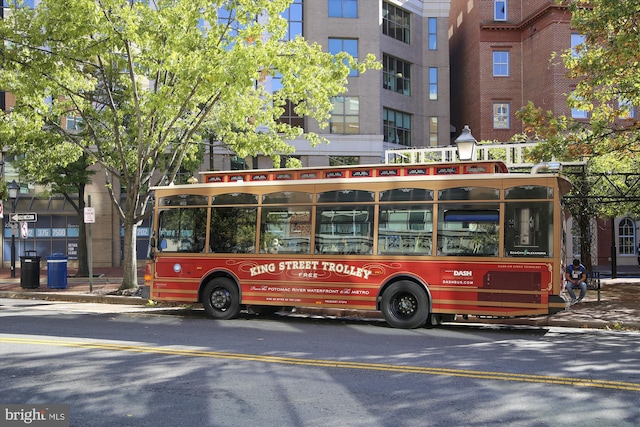 view of vehicle parking