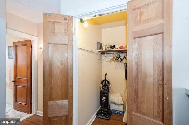 view of closet